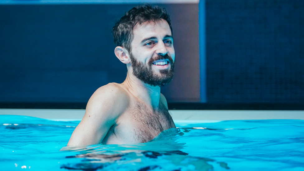 SILKY SILVA : Bernardo Silva recovers after our Champions League clash in Germany