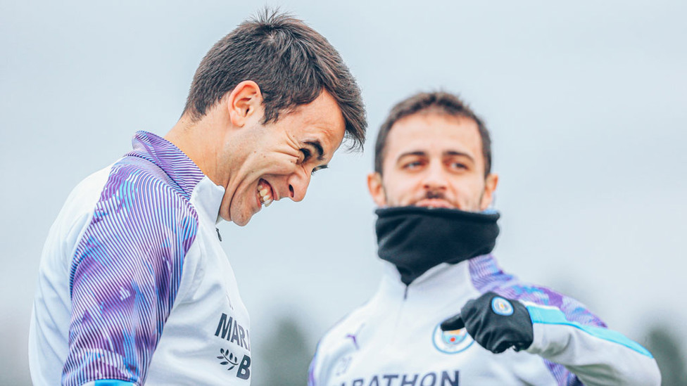 ERIC AND (B)ERNIE : Messrs Garcia and Silva