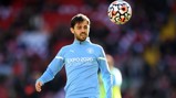 SILKY SILVA: Bernardo gets in the mood as kick-off approaches.