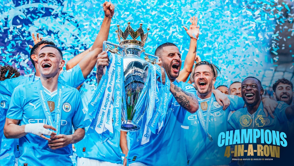 Galeri: Foden yang fantastis bawa City raih juara Premier League empat kali beruntun