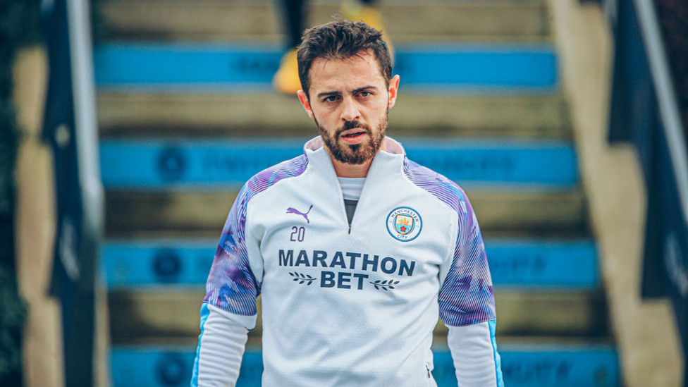 BERNARDO! Focused and ready