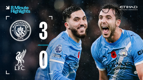 City 3-0 Liverpool: 8-minute highlights