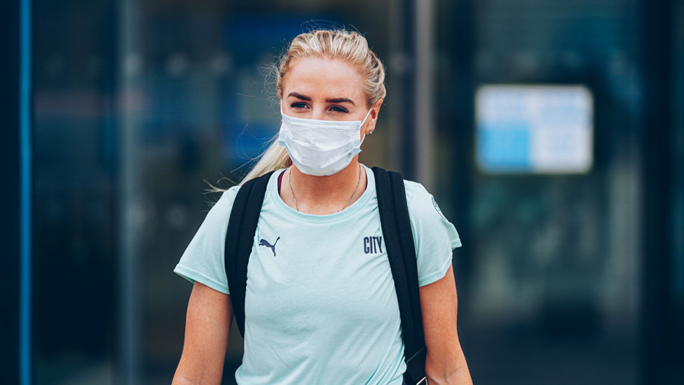 REIGNING CHAMPION : Alex Greenwood lifted the trophy with Lyon last summer