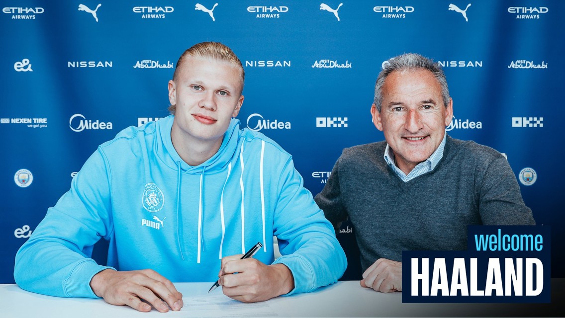 Haaland rejoint City 