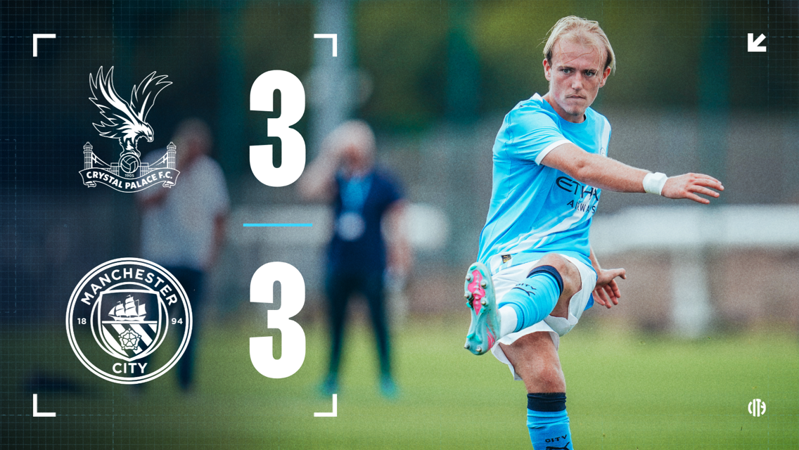 8-minute highlights: Crystal Palace 3-3 City Under-18s