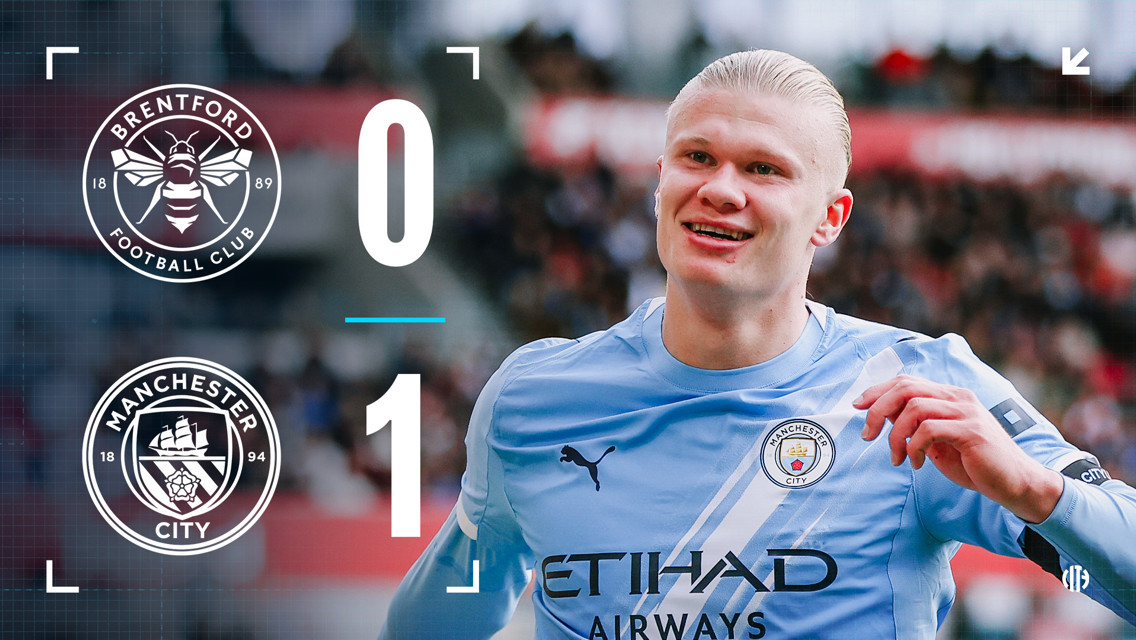 Brentford 0-1 City: Cuplikan 2 menit