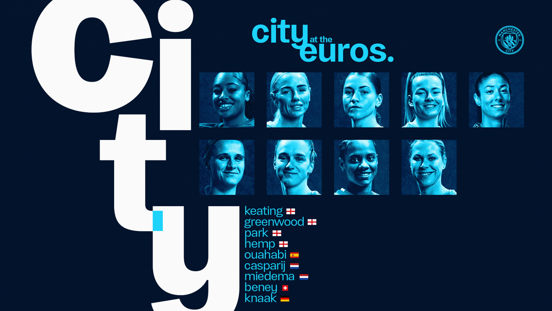 City at UEFA Euro 2025: Who’s playing and when?