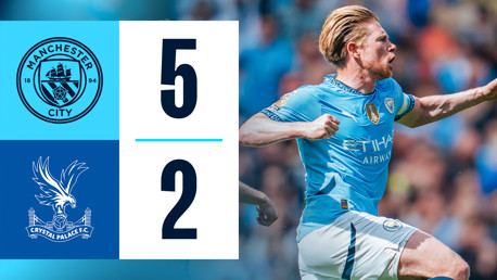 Brief highlights: City 5-2 Palace