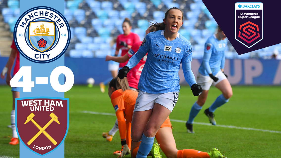 Cuplikan FA WSL: City 4-0 West Ham