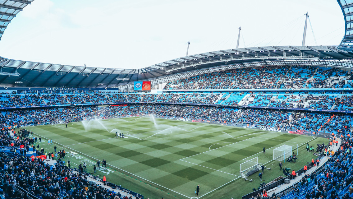 HOME: Ready for the Manchester derby!