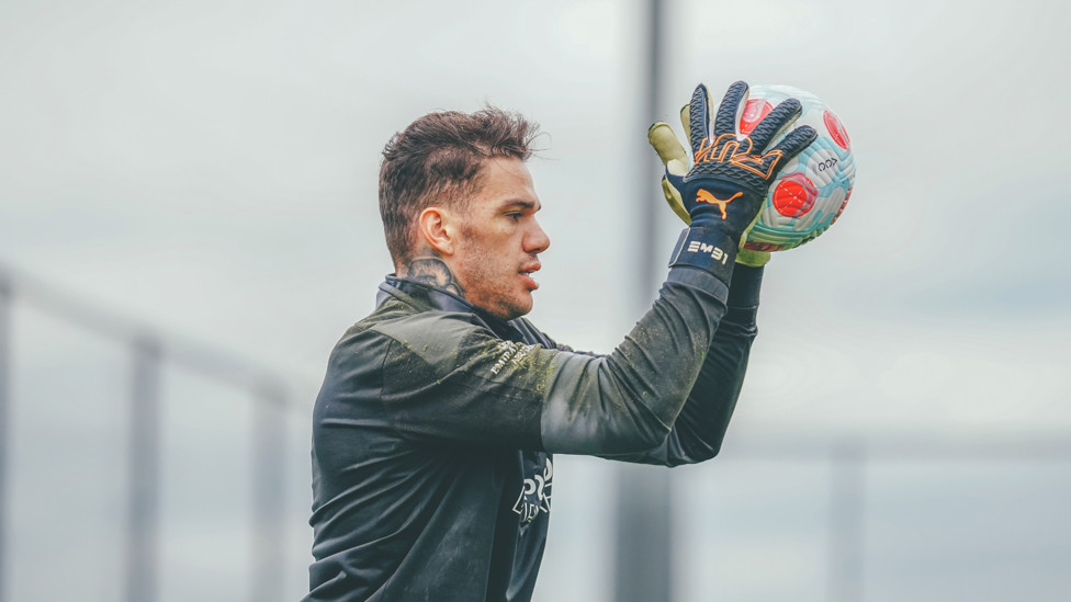 HANDYMAN: Ederson in control - as per usual