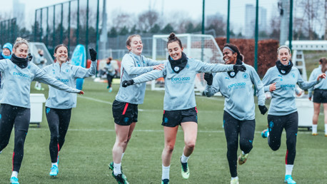 Training: Weir ready to roll!