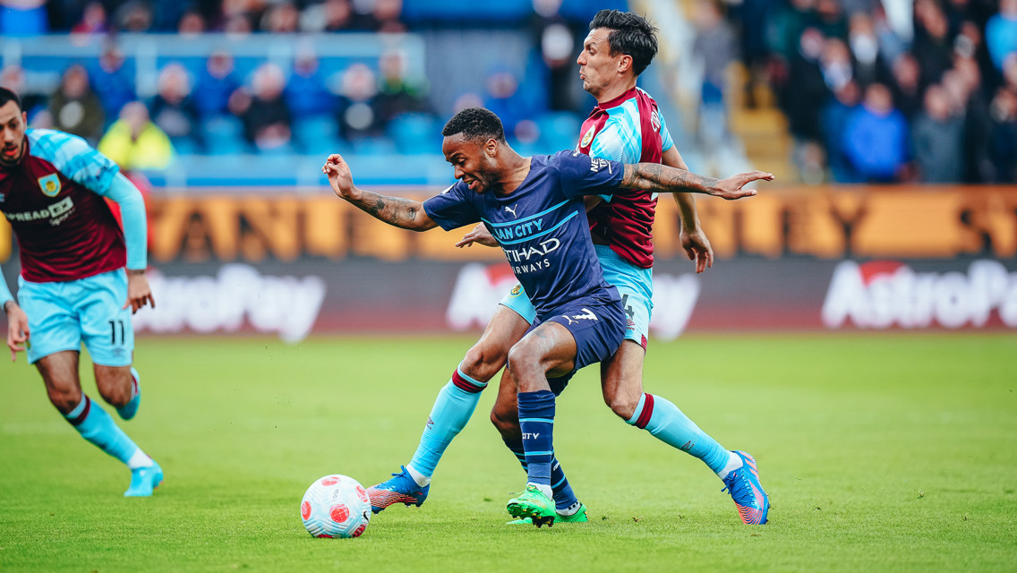 RAZZLE DAZZLE: An electric half from Raheem, registering two assists.