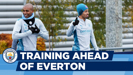 Latihan: Fokus Tertuju Pada Everton