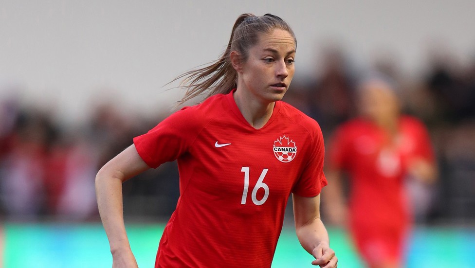 JANINE BECKIE : City's Canadian striker