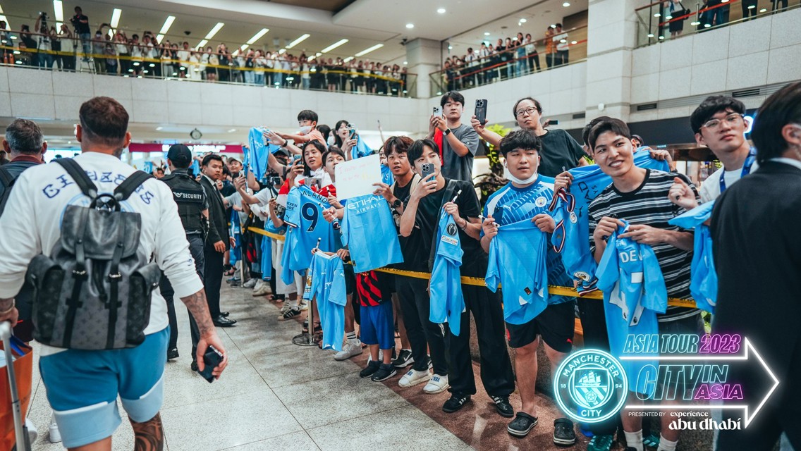 [한국 투어 화보] 웰컴 투 서울, 맨시티!