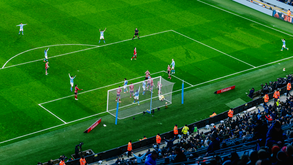 TRIPLE THREAT : An own goal makes it 3-0!