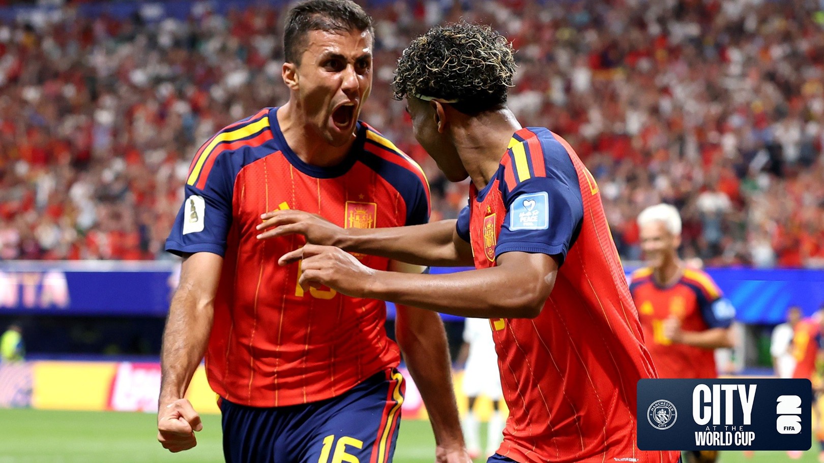 Rodri's Spain cruise to victory over Saudi Arabia