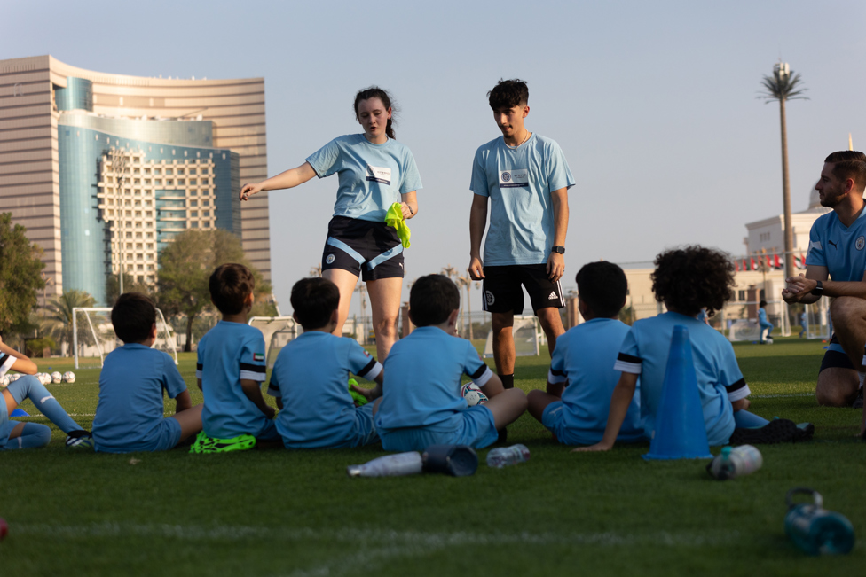 COACHING : Grace (Manchester) and Fredy (New York City) coach CFS participants