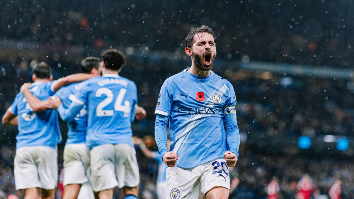 ROAR: Bernardo enjoyed that one!