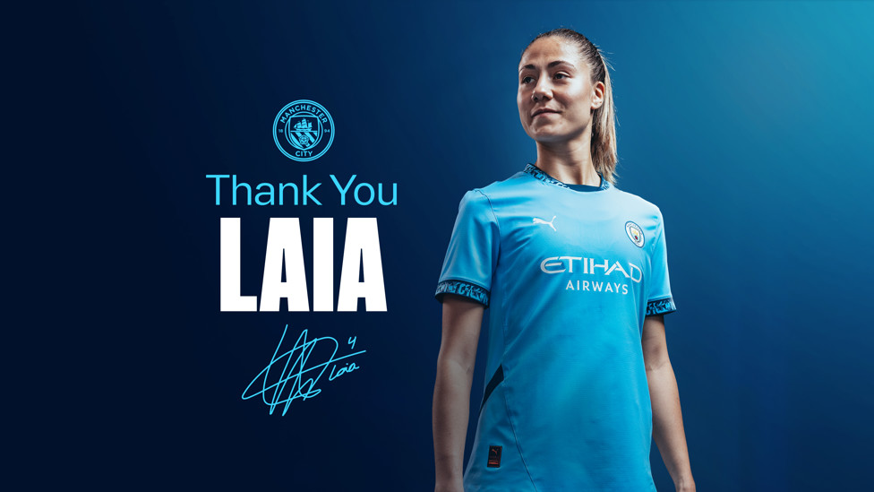 THANK YOU, LAIA : Best of luck for the future, Laia!