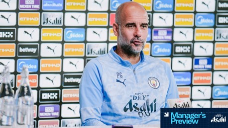 The way we’re training gives me confidence, says Guardiola