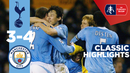 Classic highlights: Spurs 3-4 City 2004