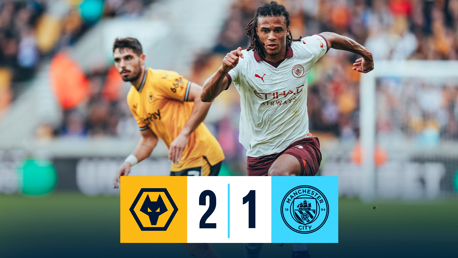 Wolves 2-1 City: Brief highlights