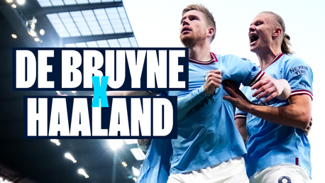 Las ocho asistencias de De Bruyne a Haaland en la Premier League
