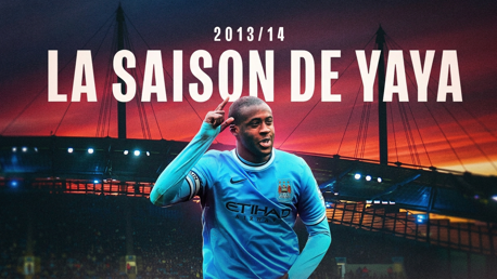La saison 2013/2014 de Yaya Touré