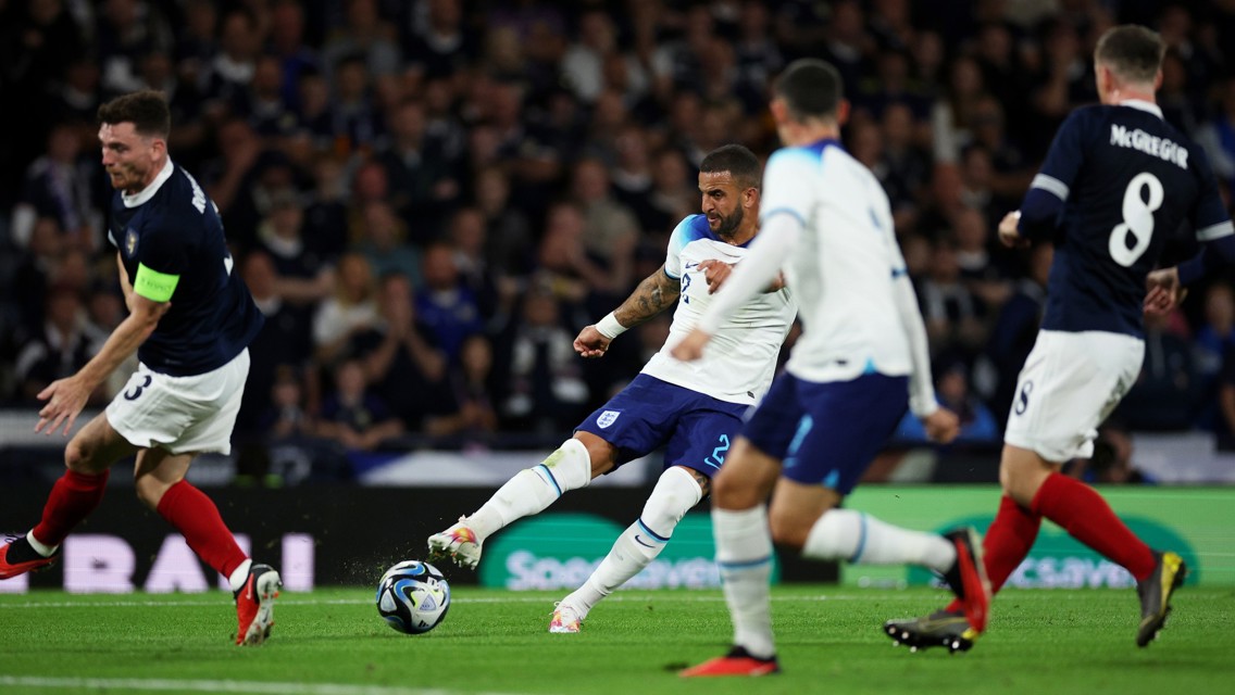 Foden marca en la victoria de Inglaterra contra Escocia