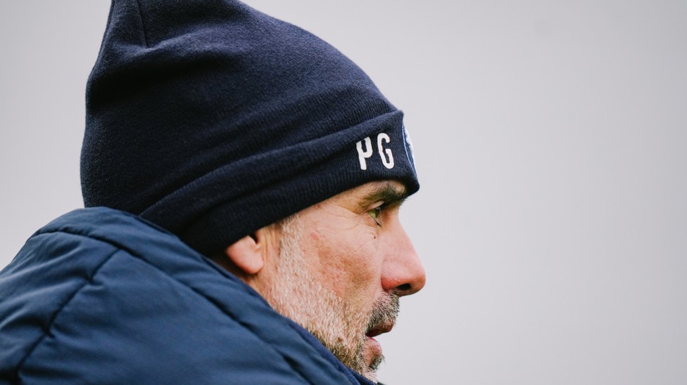 THE BOSS: Keeping a watchful eye