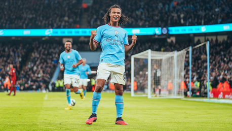 CELEBRATE: Ake enjoyed that one!