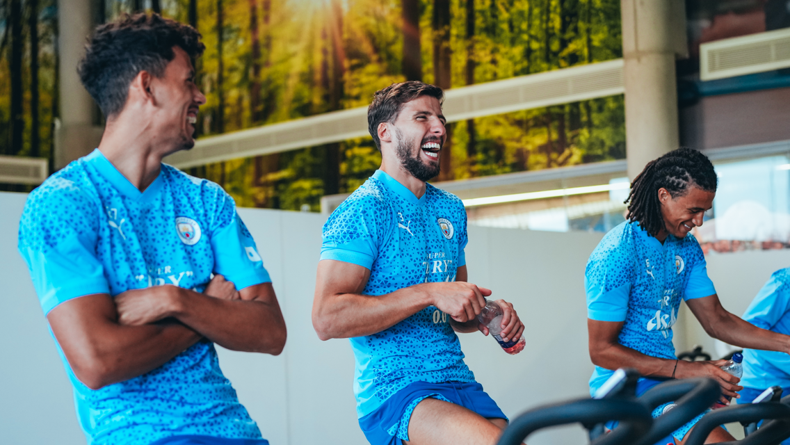 Fotogalería: Recuperación tras victoria en Champions