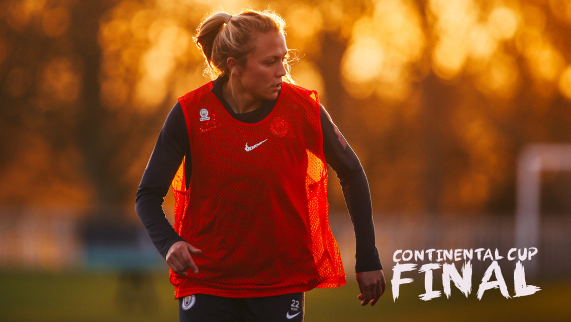 SPEEDY: Claire Emslie, on the move