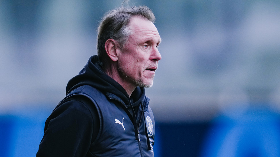Man City manager Andrée Jeglertz