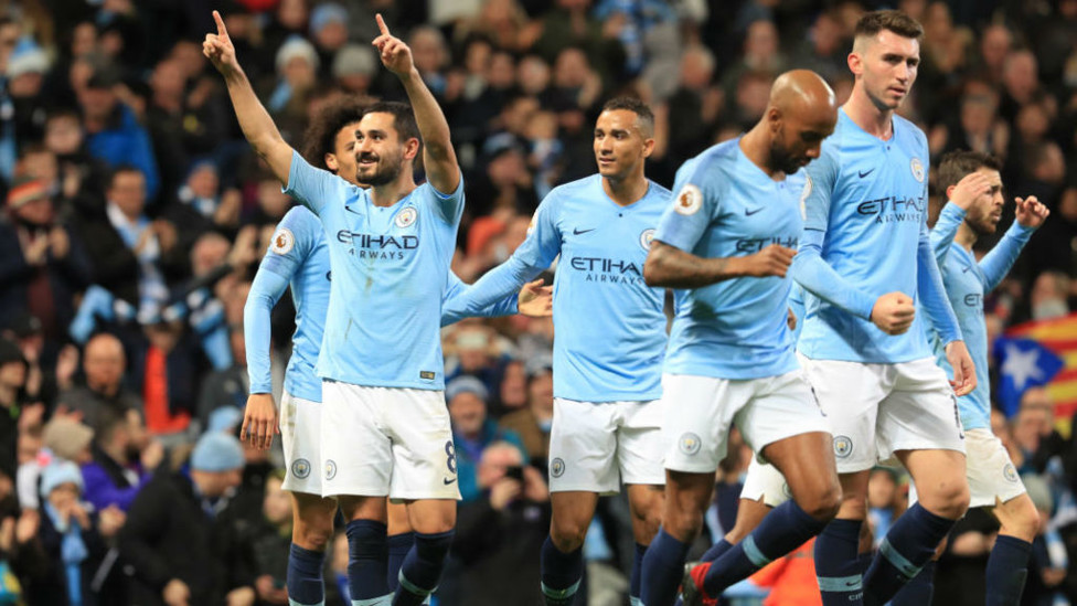 BLUE HEAVEN : City will be looking to maintain our superb home form against Everton
