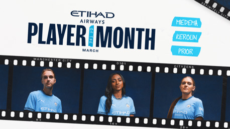 Etihad Women’s Player of the Month: March shortlist confirmed