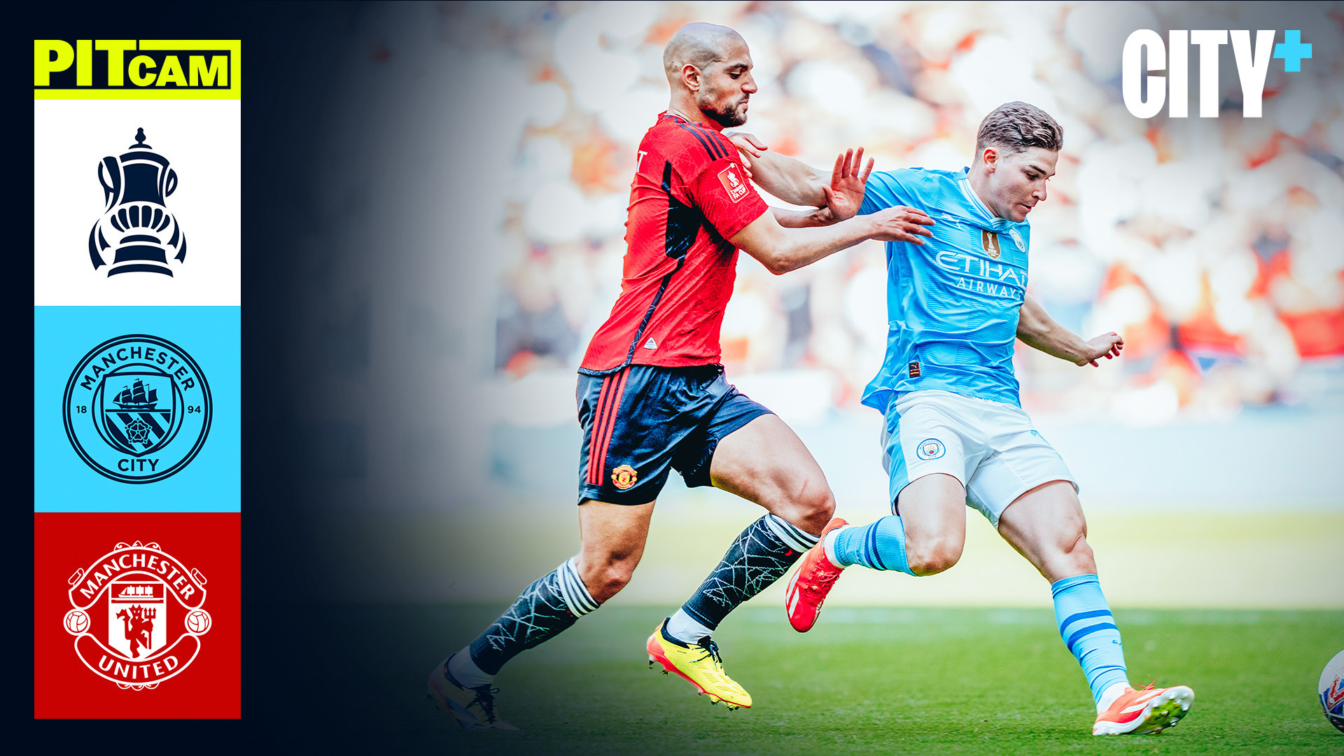 Pitcam FA Cup final highlights City 12 Manchester United