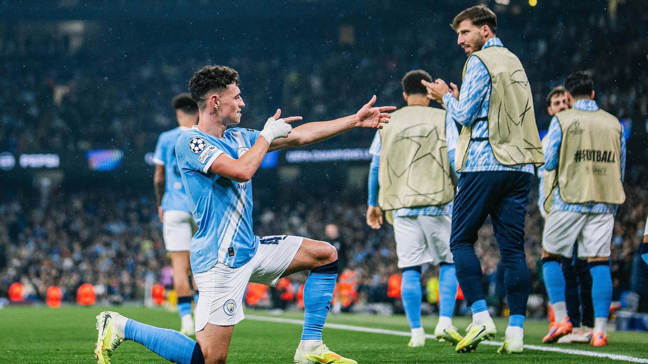 Gallery: Foden fireworks defeat Dortmund!