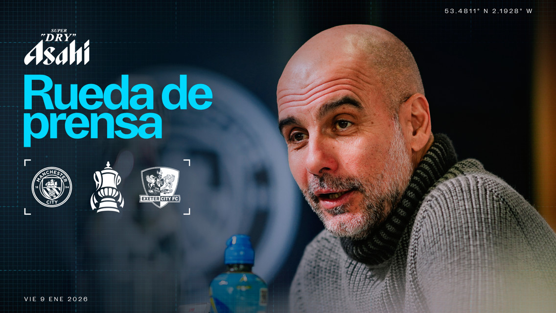 Pep Guardiola: en directo