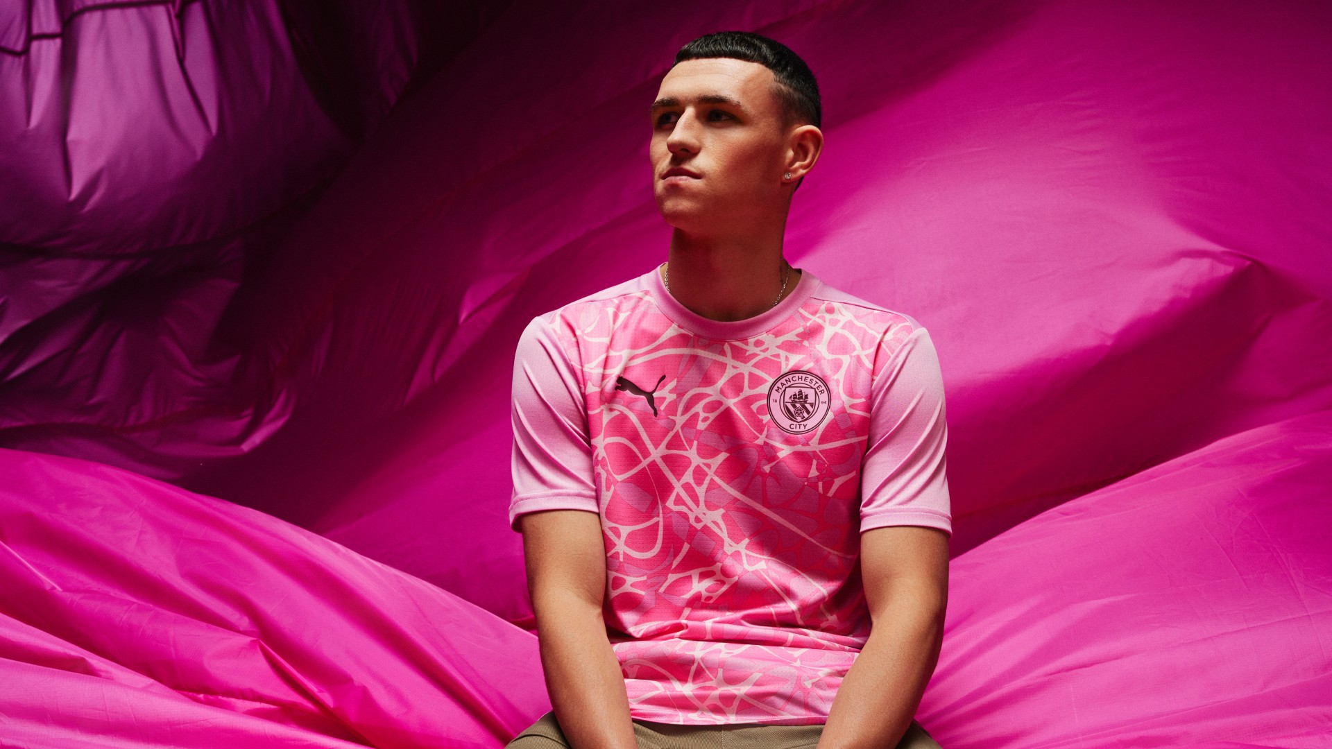 YOKOHAMA FC ピンクシャツ PUMA PUMA（プーマ） メンズ サッカー ライセンスシャツ 2025-26 パレルモFC