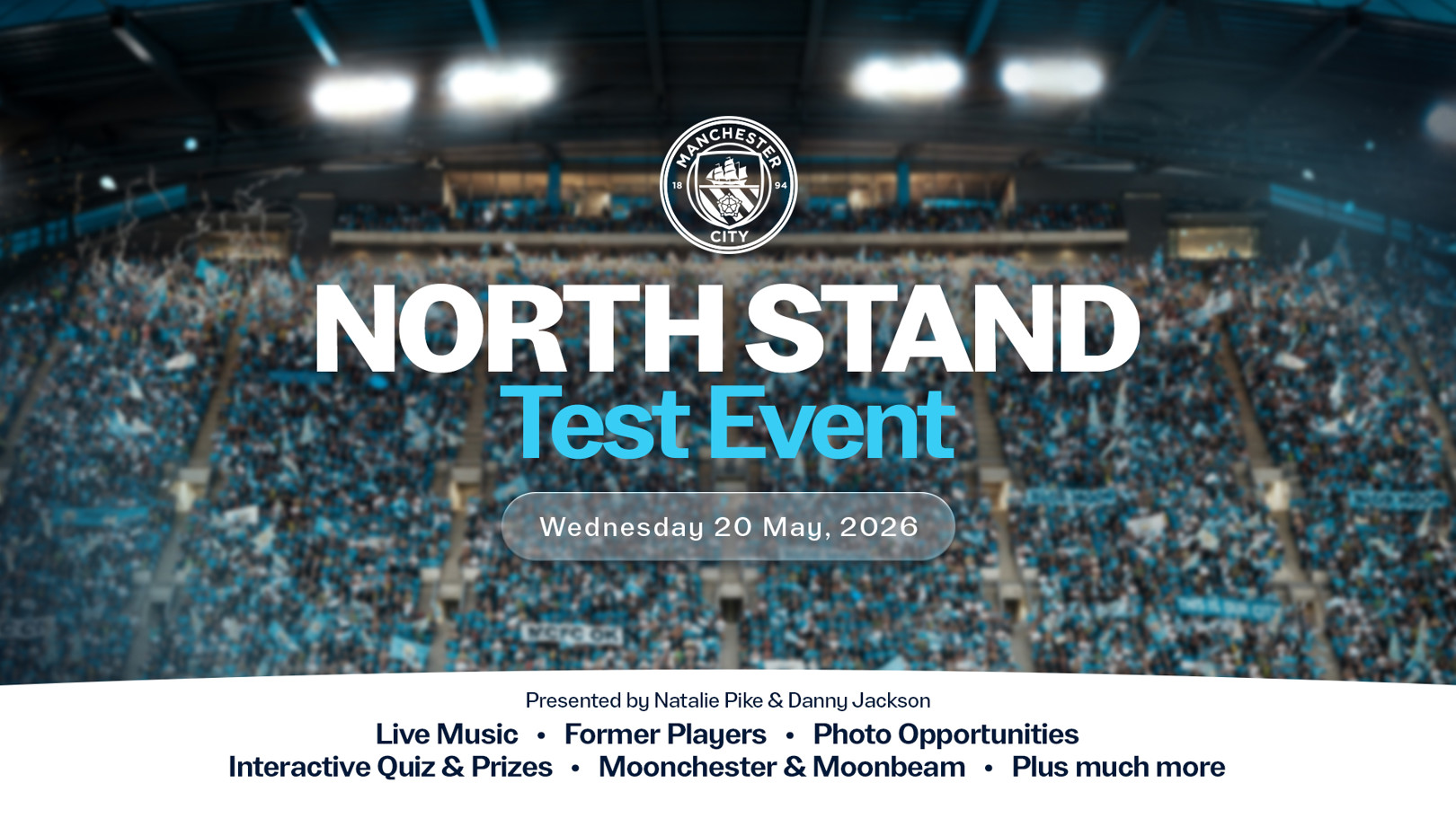 Fans invited to first public event in the expanded North Stand 