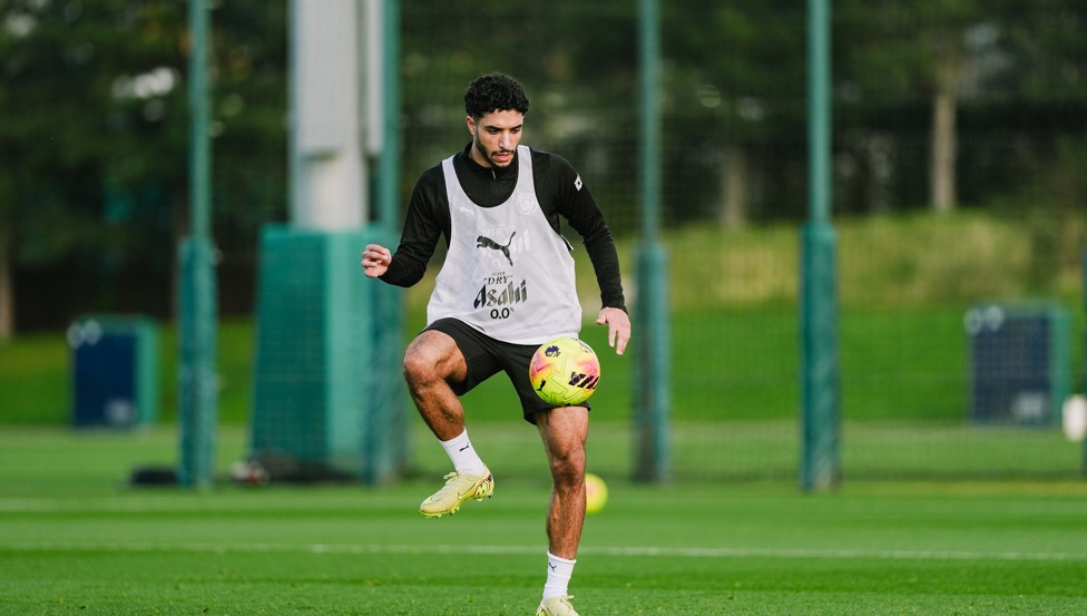 OMAR ON THE BALL : Omar Marmoush sharpens up