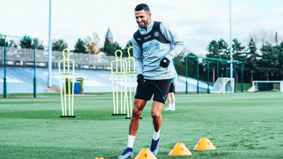 More Mahrez smiles