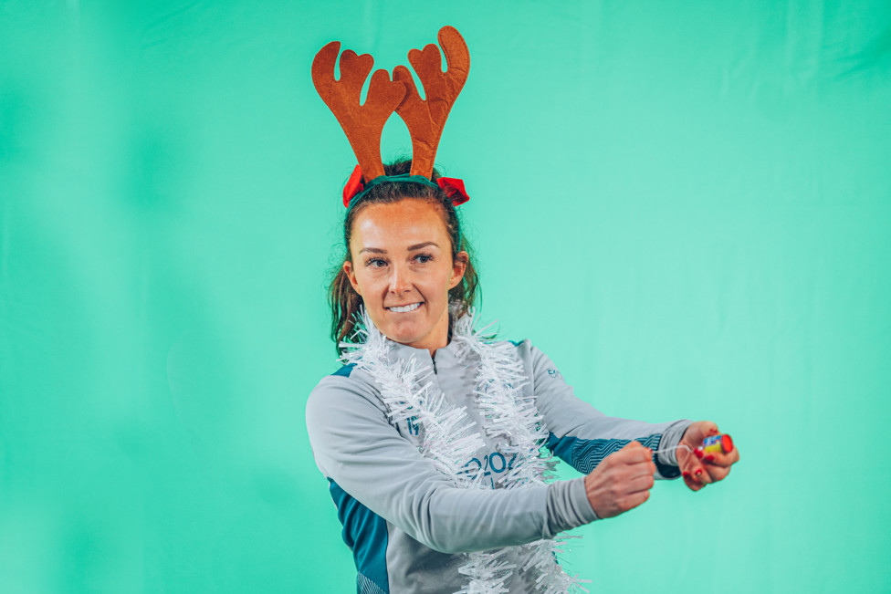 THE BEST TIME OF THE WEIR : Caz Weir is ready to celebrate!