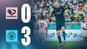 Palermo 0-3 City: Brief Anglo Palermitan Trophy highlights