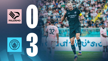 Palermo 0-3 City: Cuplikan singkat Anglo Palermitan Trophy