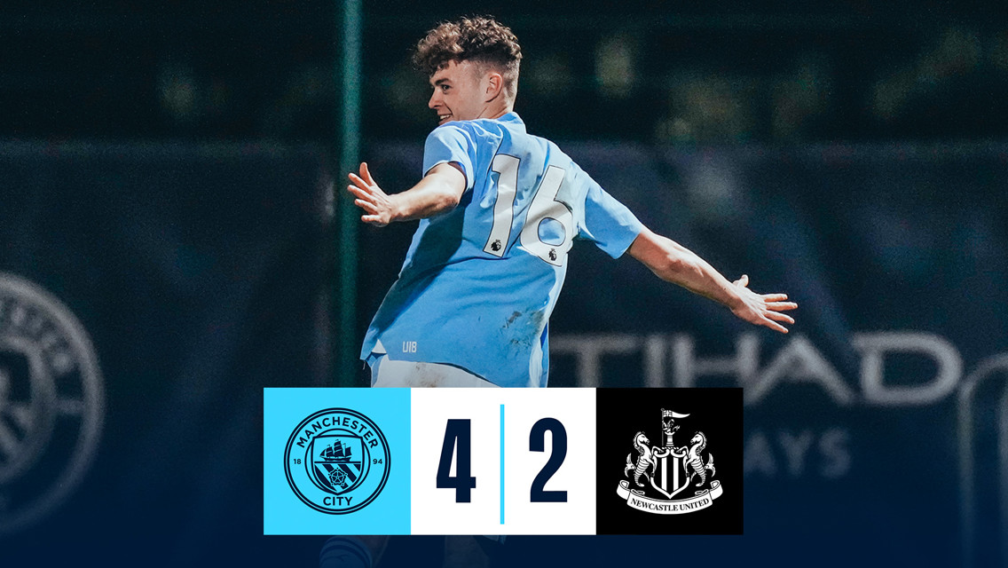 Brief highlights: City U18s 4-2 Newcastle