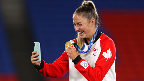 Beckie: Gold medal success gives me chills!
